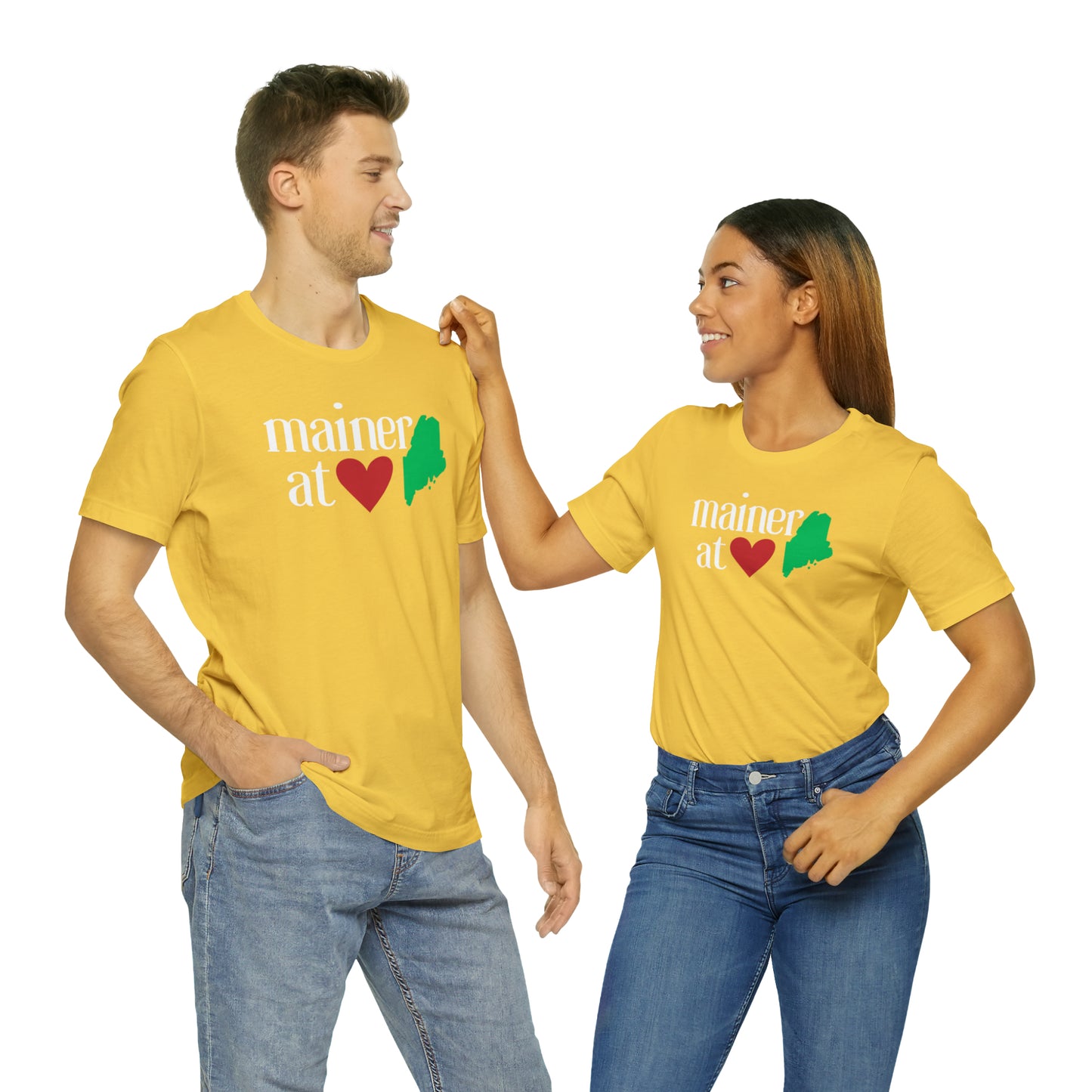 Mainer at Heart Short Sleeve Tee