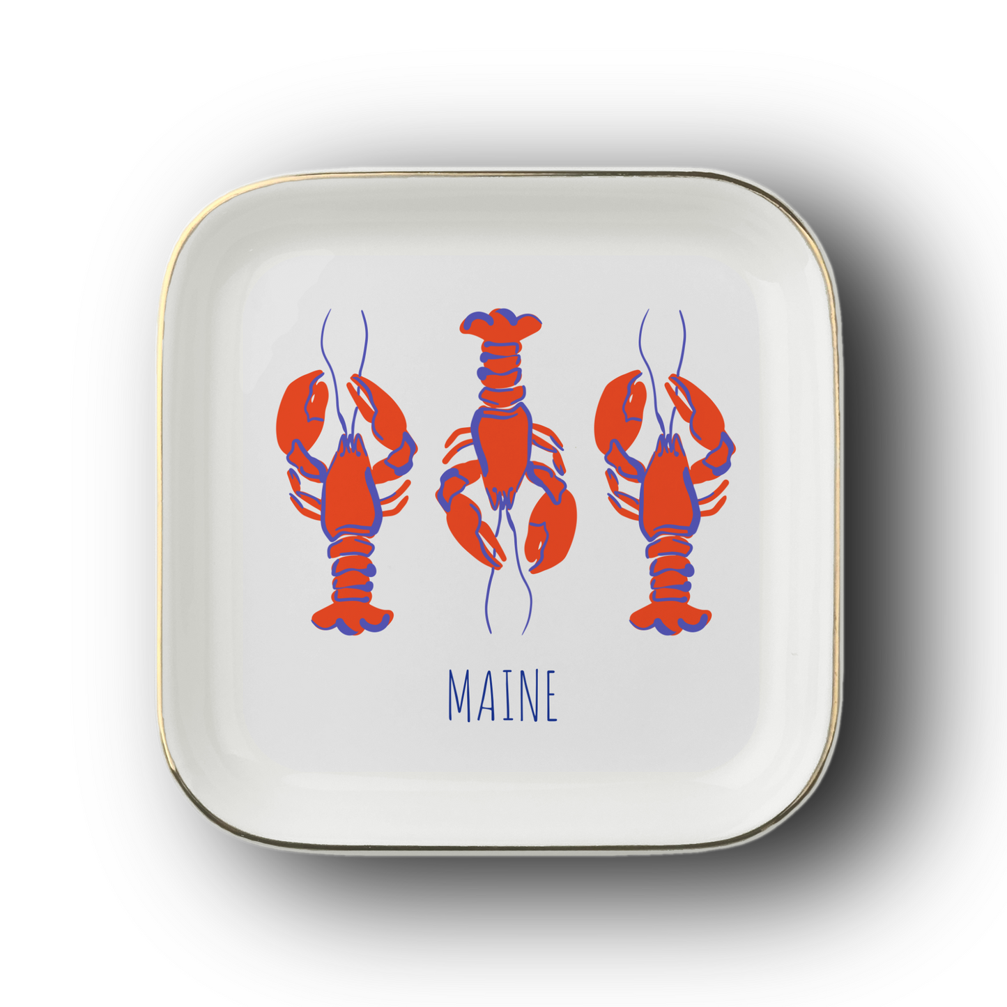 Maine Lobster Jewelry Dish