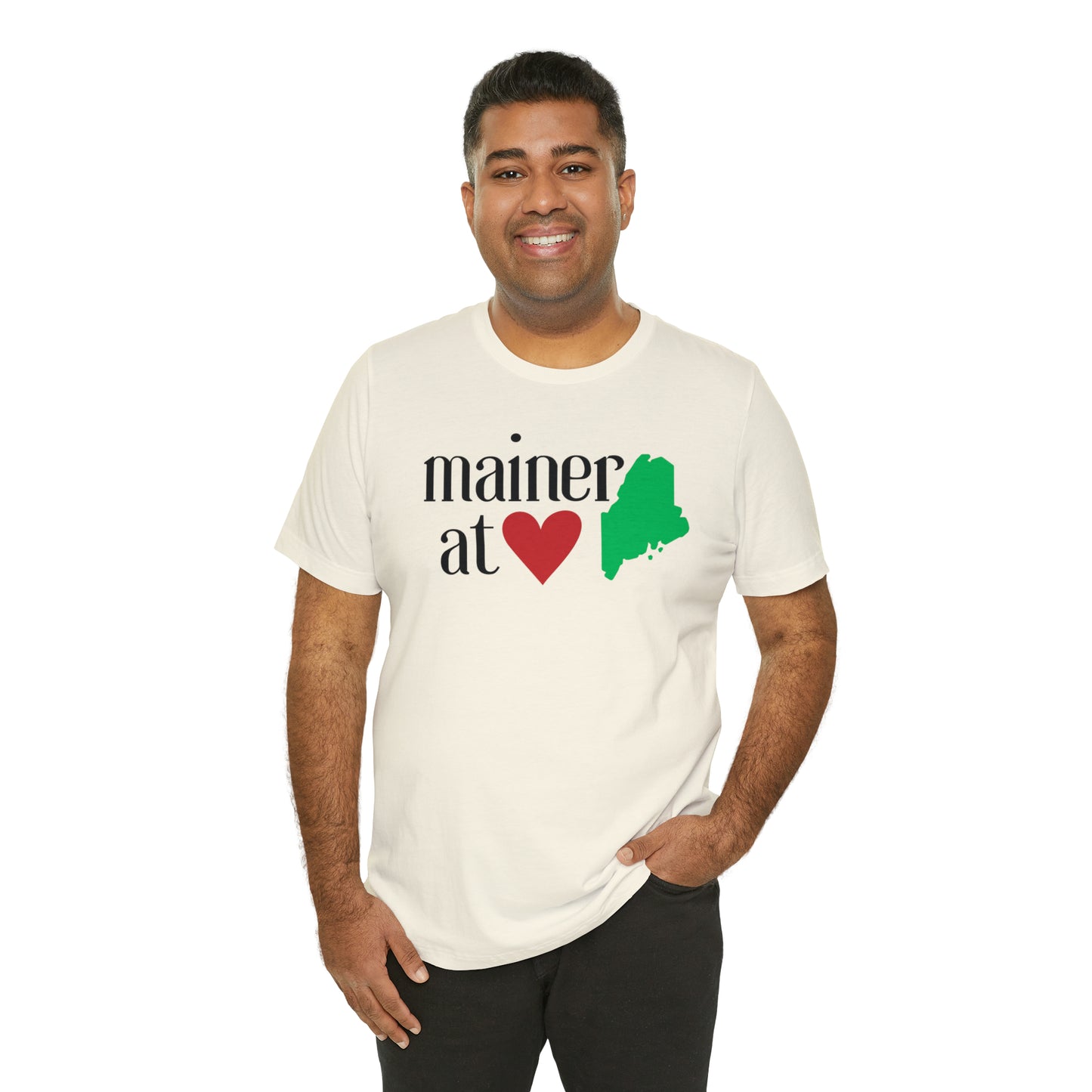 Mainer at Heart Short Sleeve Tee