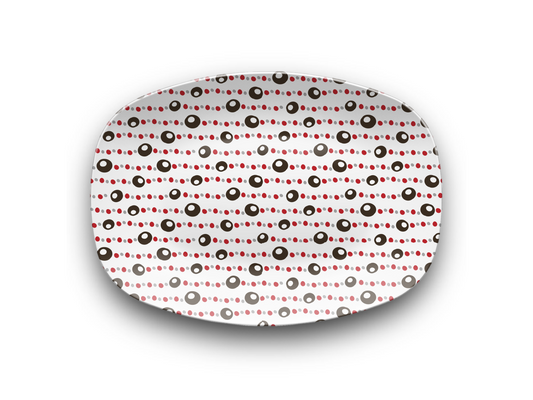 Buckeye Necklace Print 10 X 14 Tailgate Platter