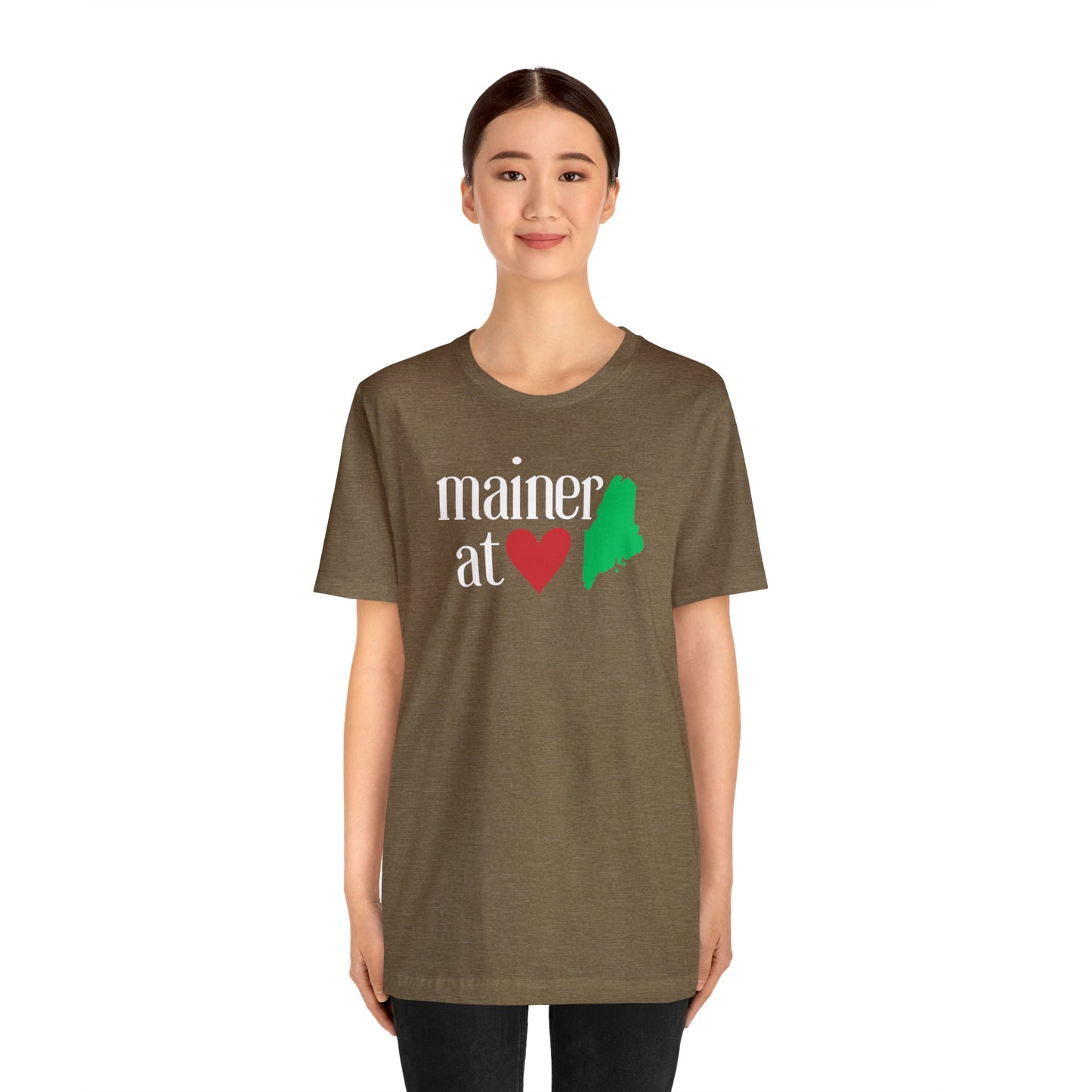 Mainer at Heart Short Sleeve Tee