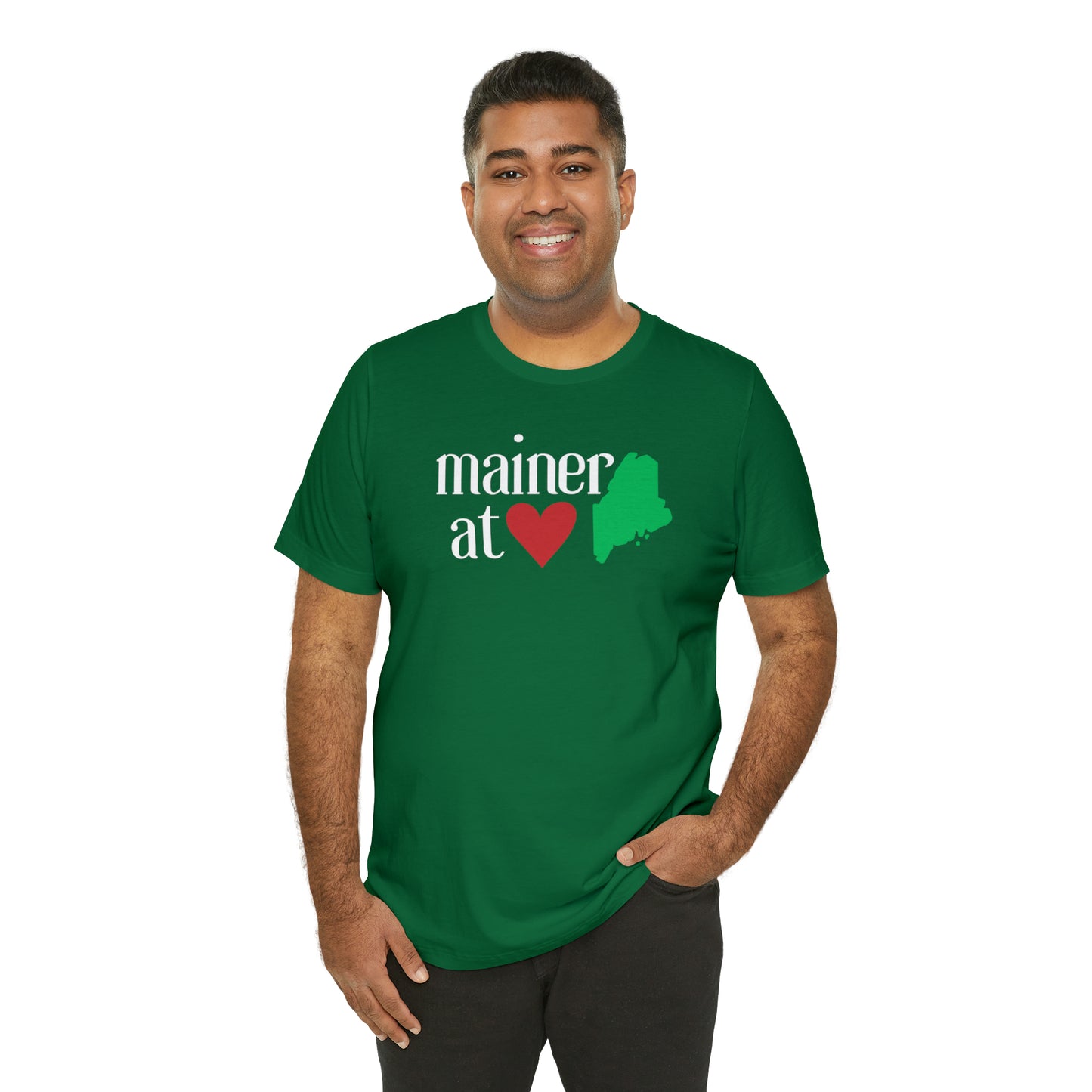 Mainer at Heart Short Sleeve Tee