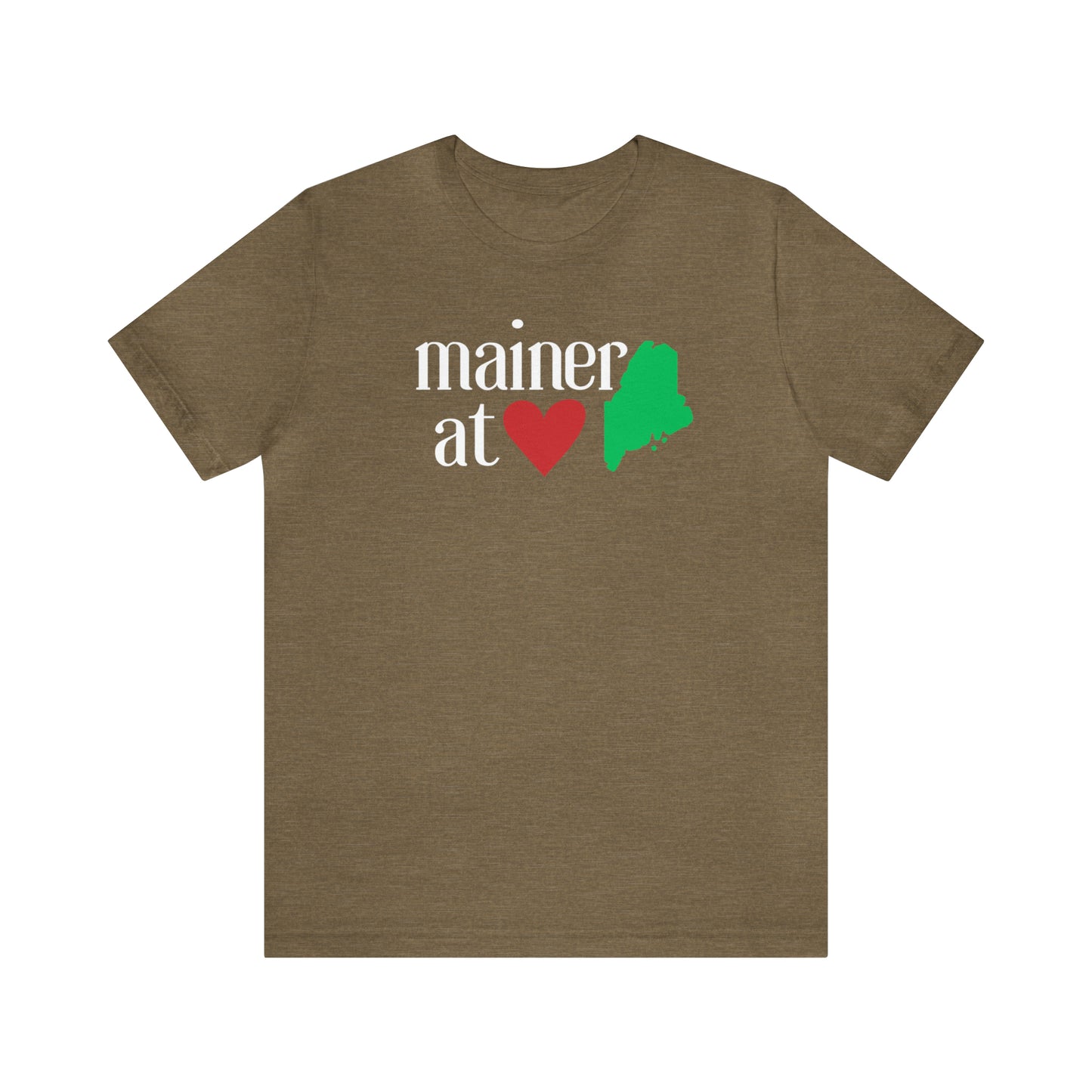 Mainer at Heart Short Sleeve Tee