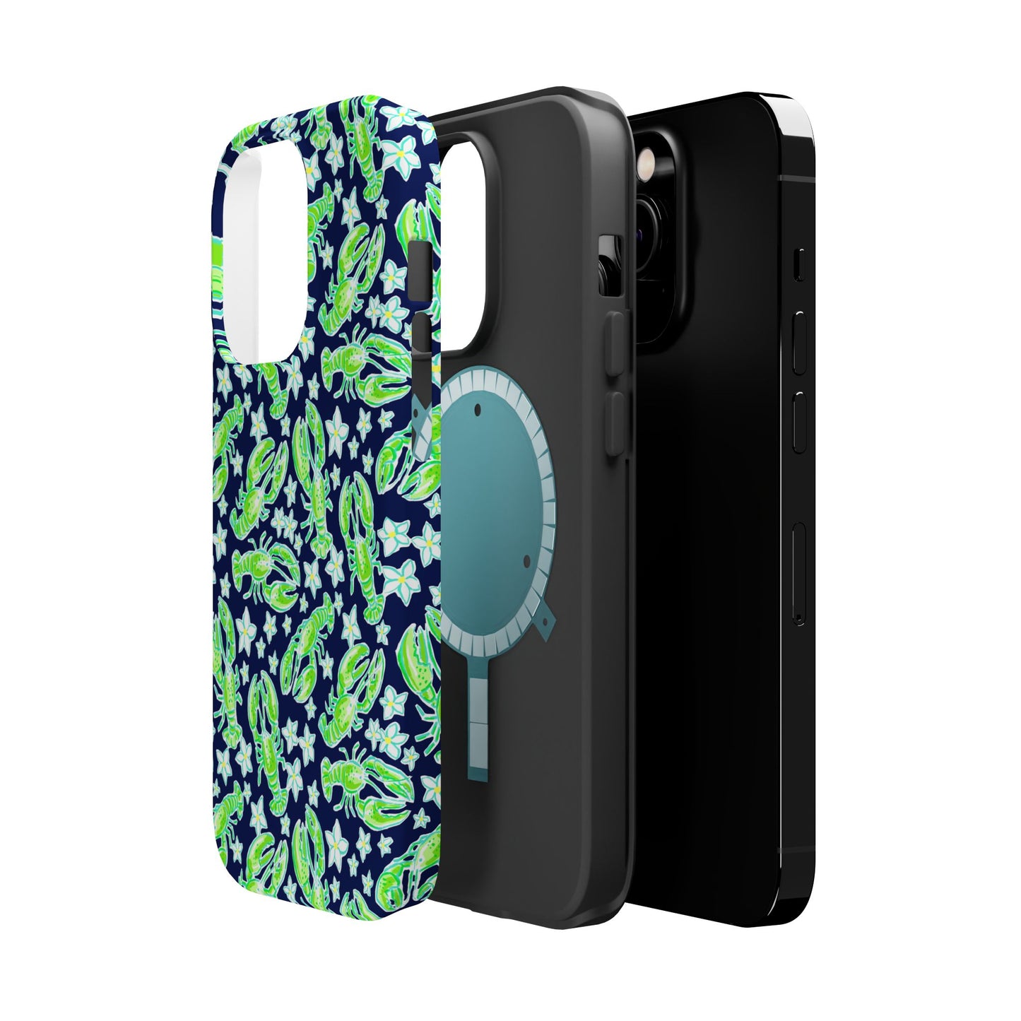 Lobster Print Magnetic Tough Case for iPhone