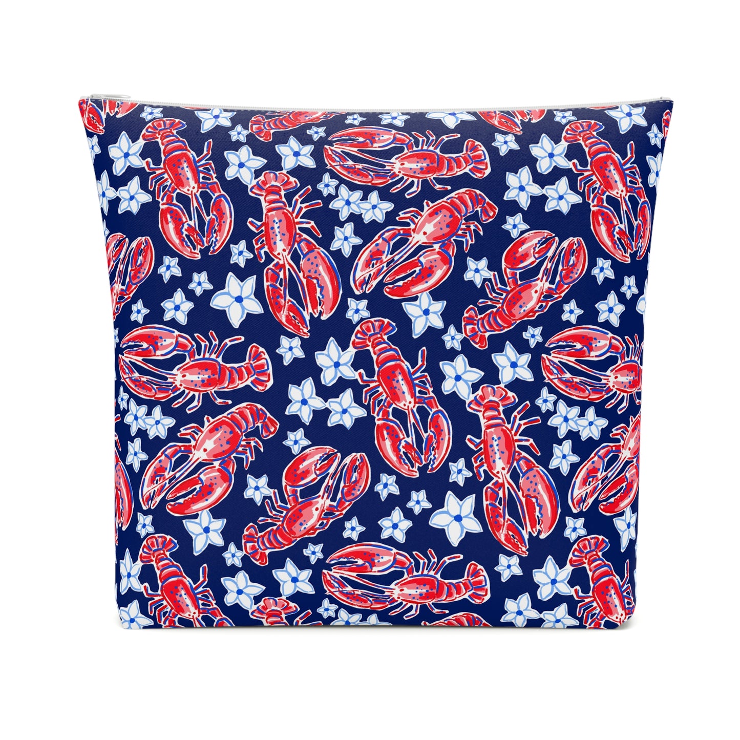 Maine Lobster Cotton Cosmetic Bag