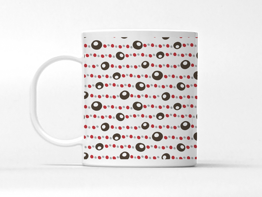 Buckeye Necklace Pattern 11 oz. Poly Mug