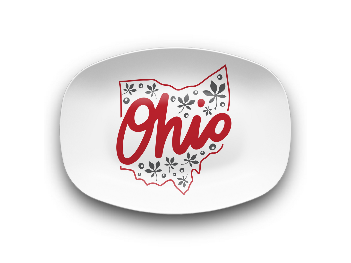 Scarlet & Gray Ohio Plater