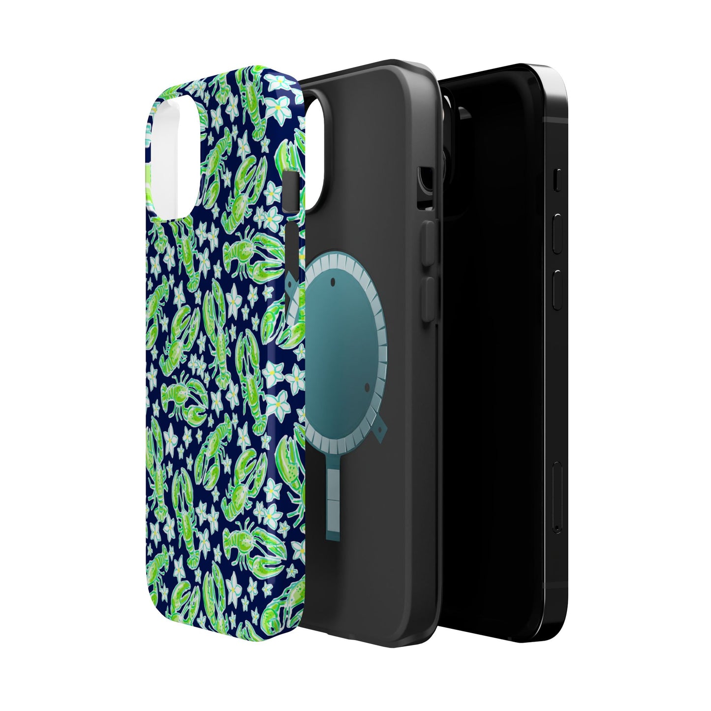 Lobster Print Magnetic Tough Case for iPhone
