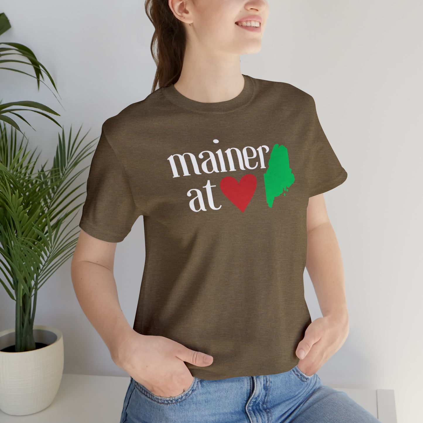 Mainer at Heart Short Sleeve Tee