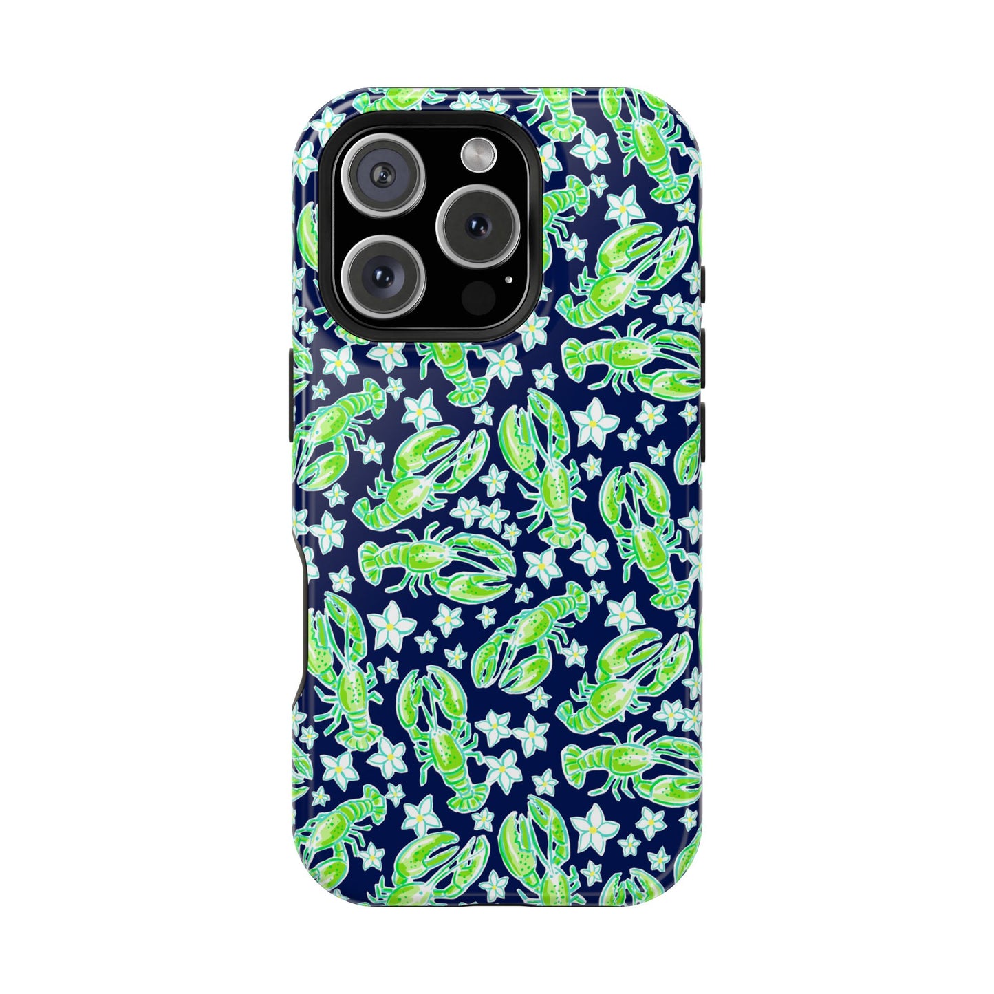 Lobster Print Magnetic Tough Case for iPhone