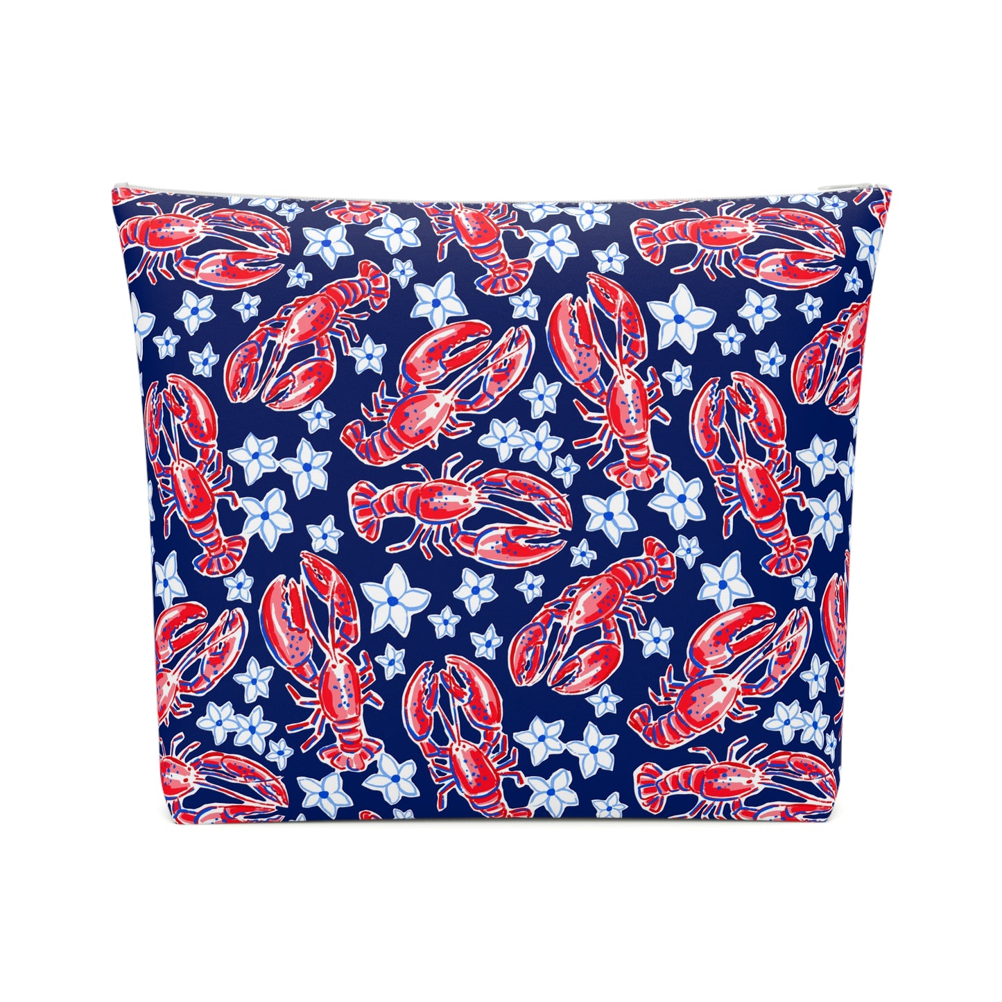 Maine Lobster Cotton Cosmetic Bag