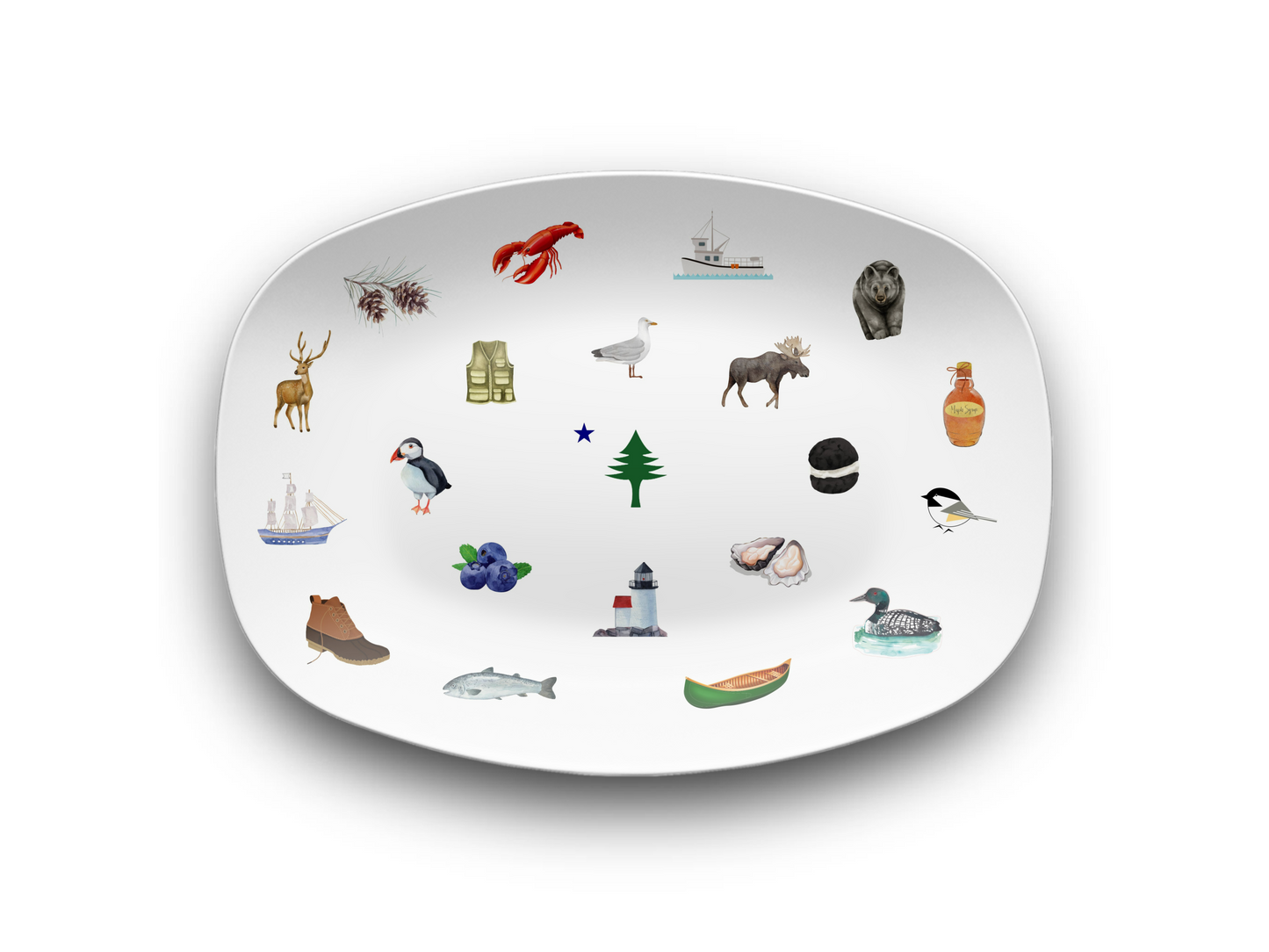 All Things Maine 10 X 14 Platter