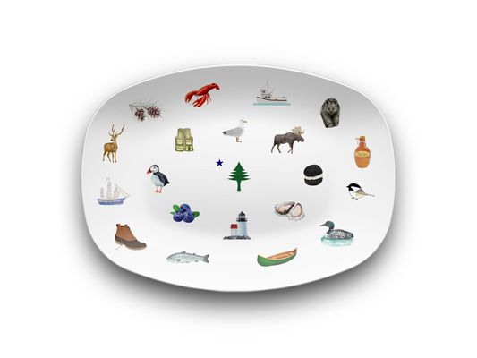 All Things Maine 10 X 14 Platter