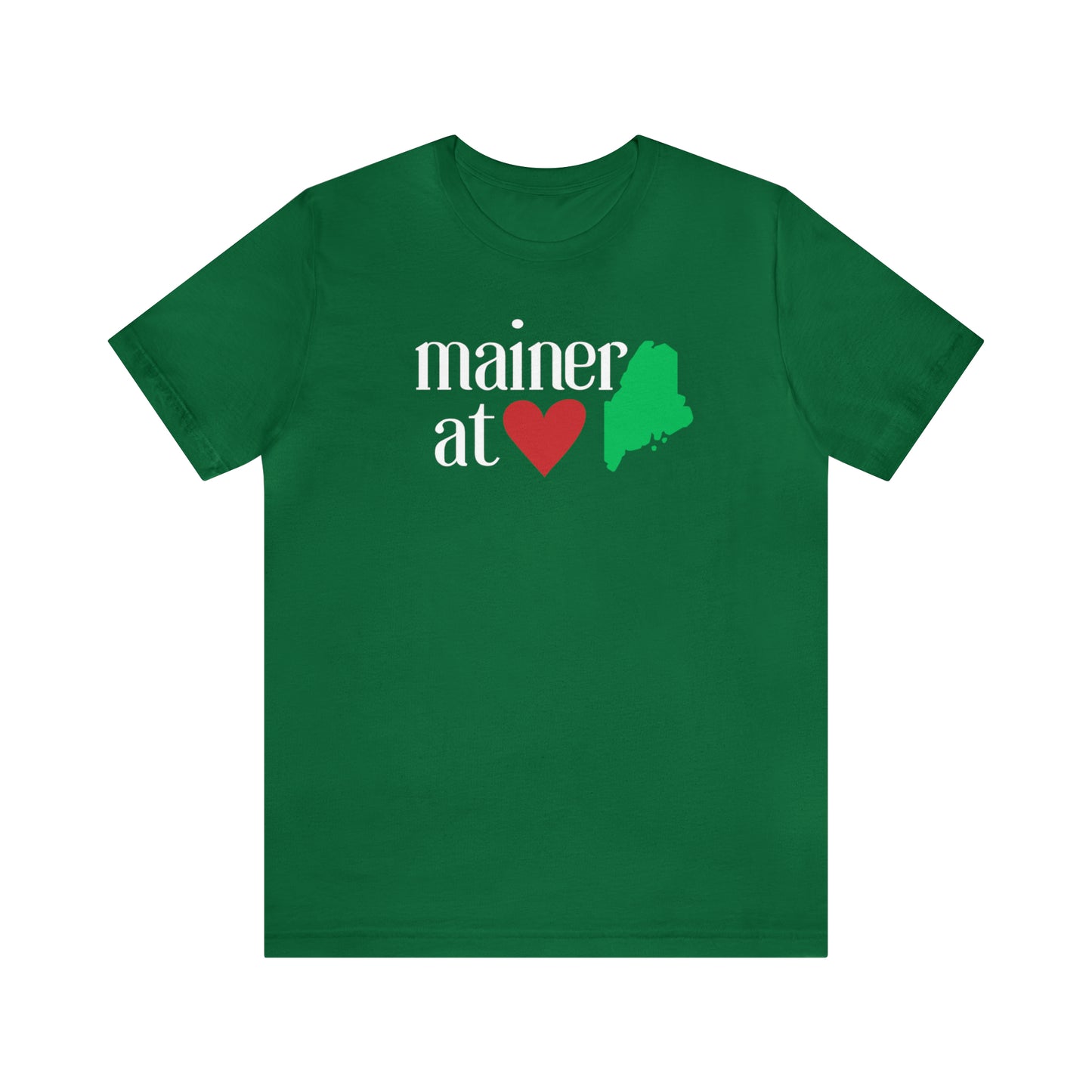 Mainer at Heart Short Sleeve Tee