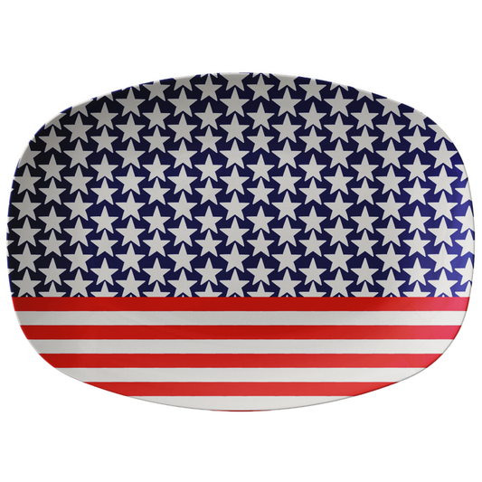 Modern Americana Dinnerware - Made in USA - Individual or Set - Great for New Baby / Baby Shower / Toddler Gift Set
