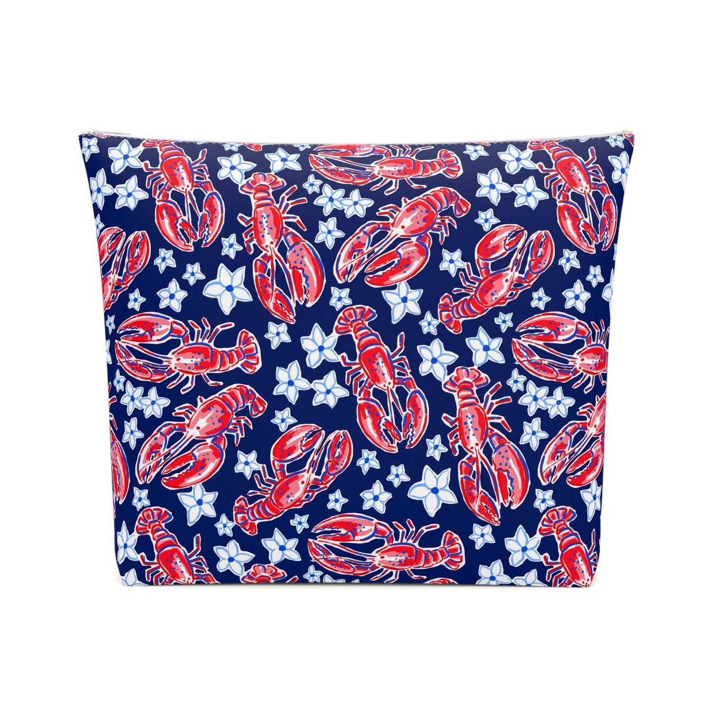 Maine Lobster Cotton Cosmetic Bag