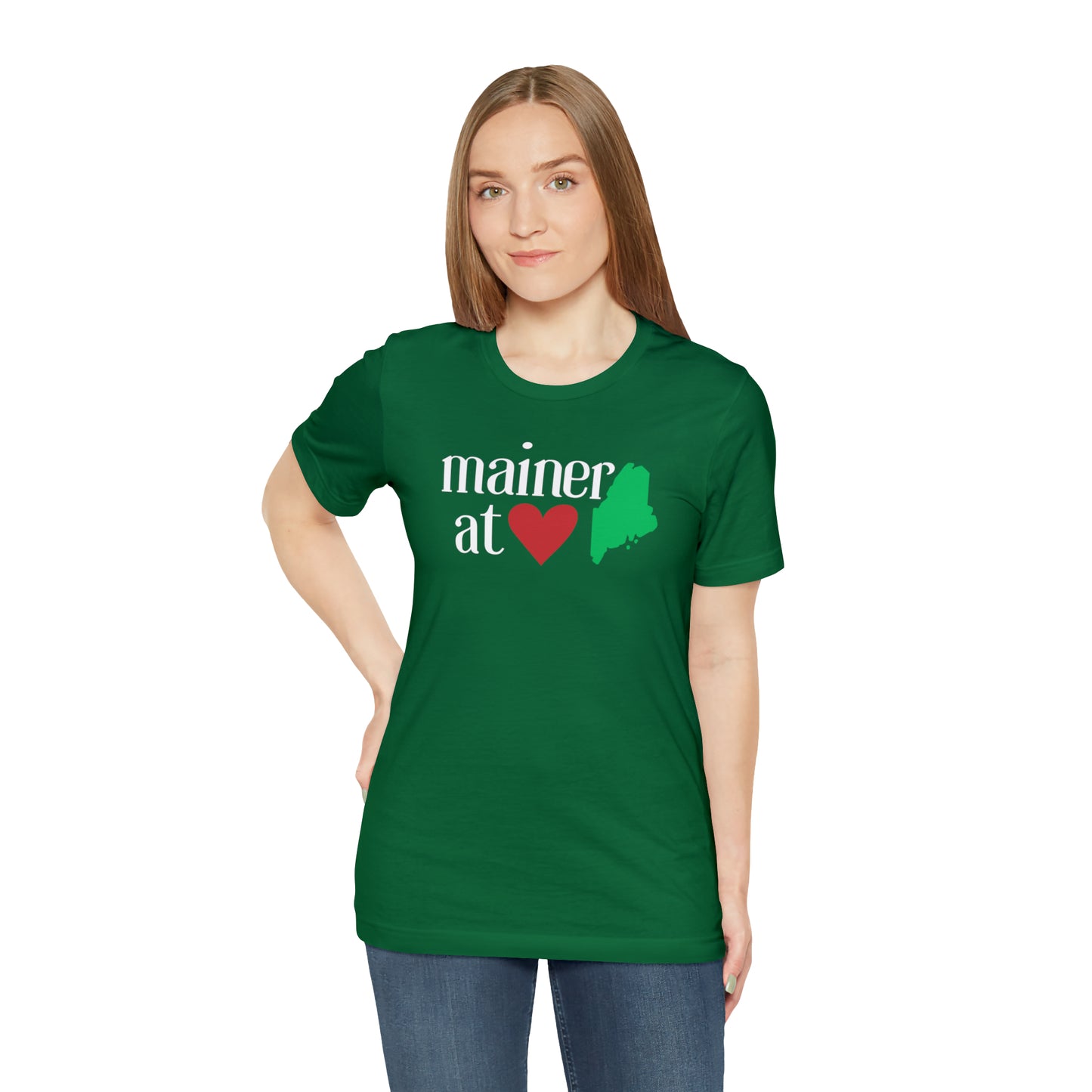 Mainer at Heart Short Sleeve Tee