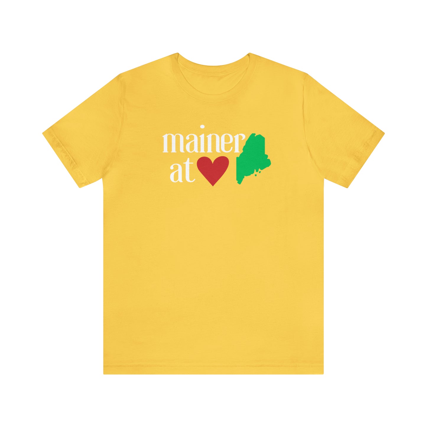 Mainer at Heart Short Sleeve Tee