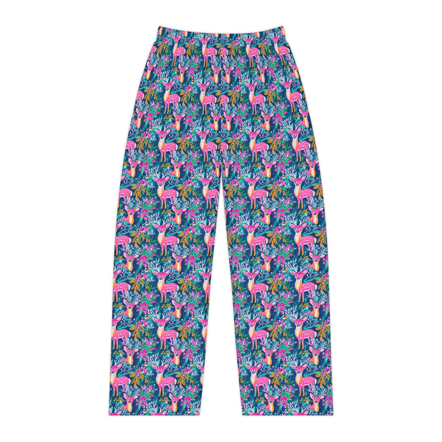 Women's Holiday Deer Pajama Lounge Pants