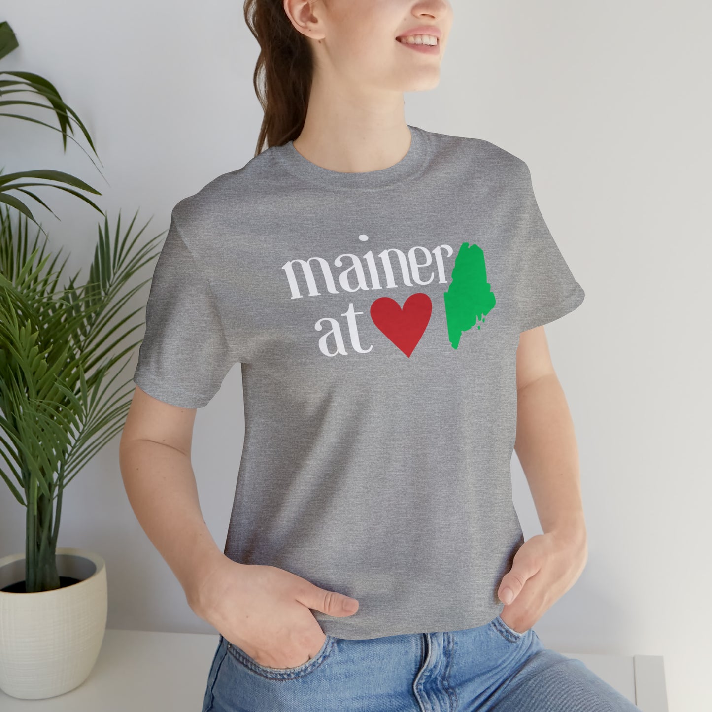 Mainer at Heart Short Sleeve Tee