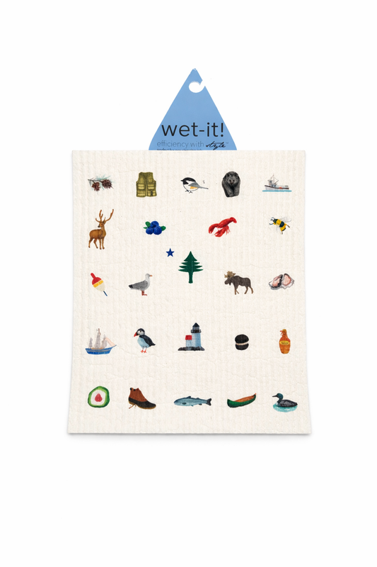 Swedish Dish Cloth - Maine Icons