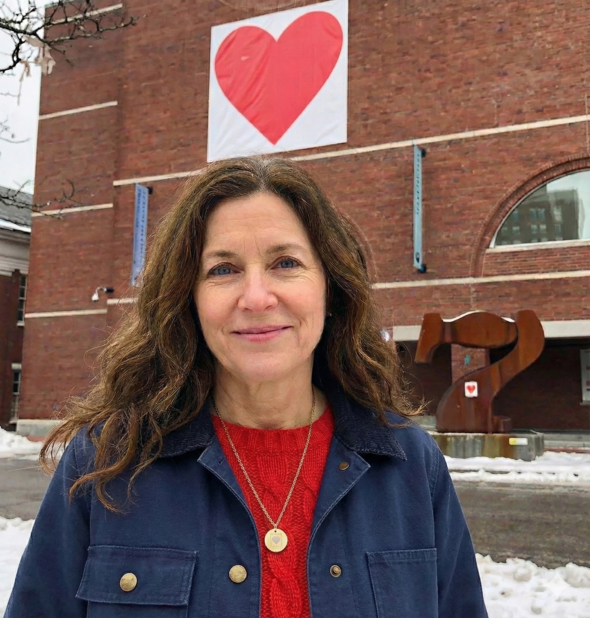 Heart Bandit of Portland Maine Necklace