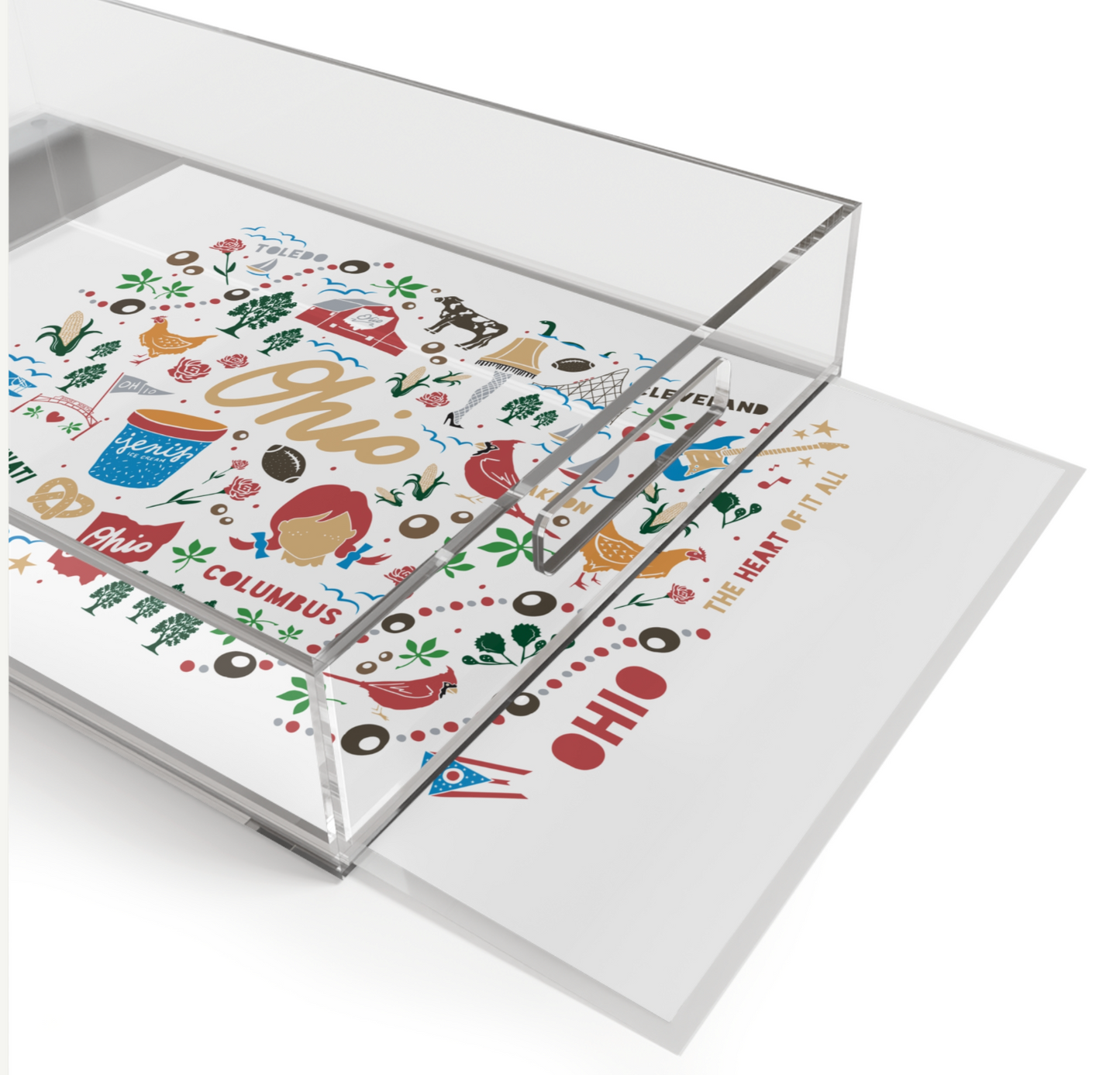 The Buckeye Icons Serving Tray