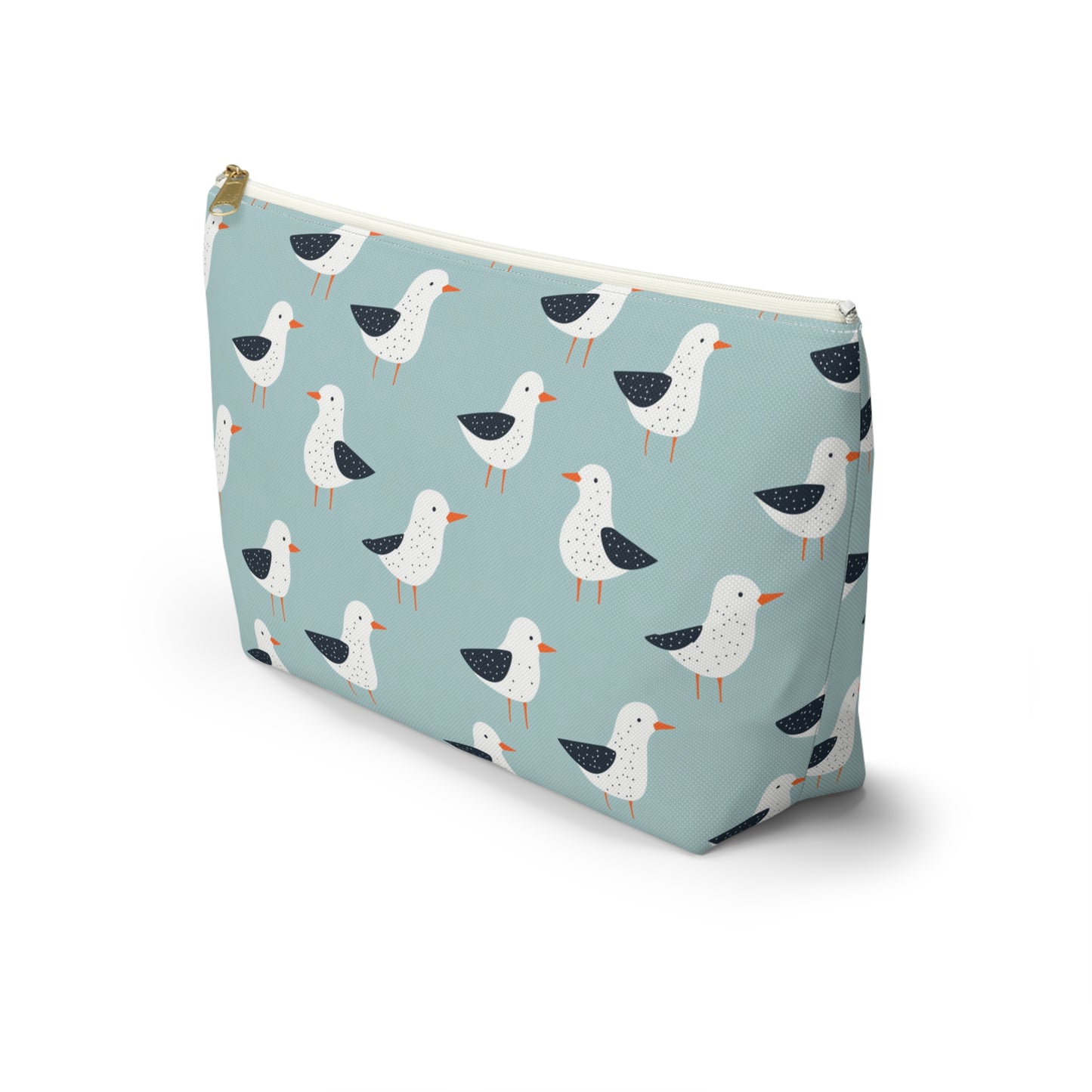Seagull Zipper Pouch / Makeup Bag