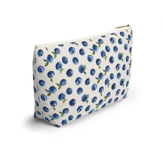 Maine Blueberry Zipper Pouch