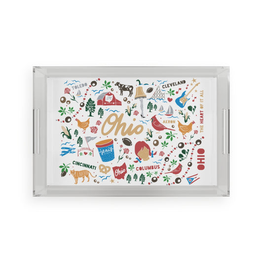 The Buckeye Icons Serving Tray