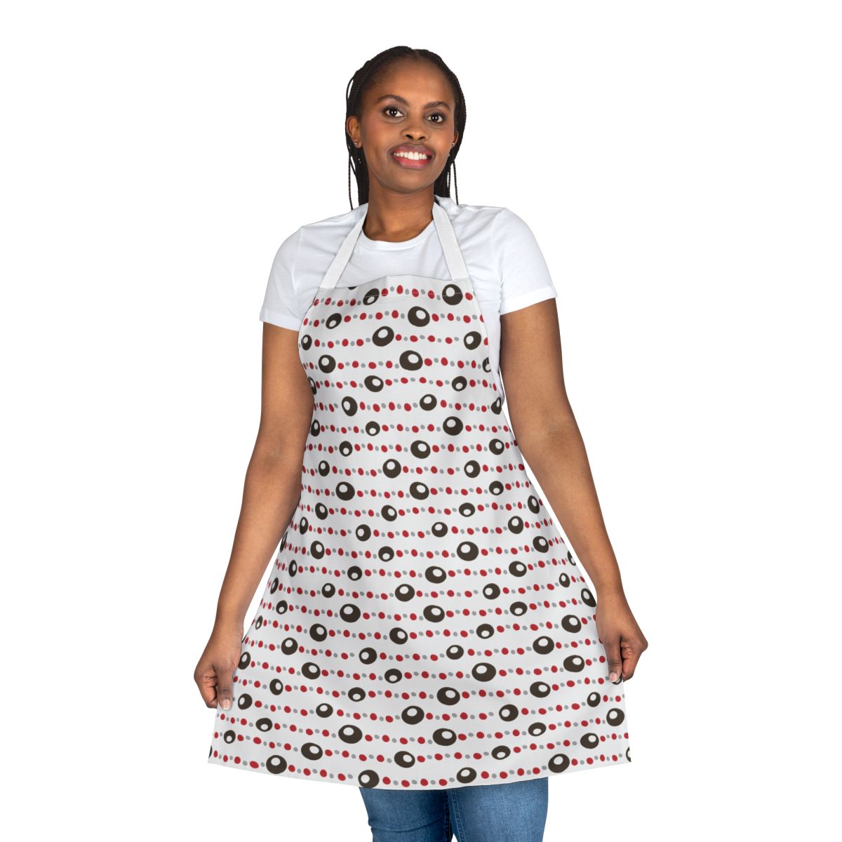 Buckeye Necklace Print Apron