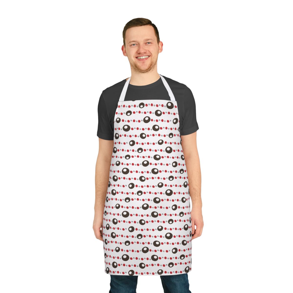Buckeye Necklace Print Apron