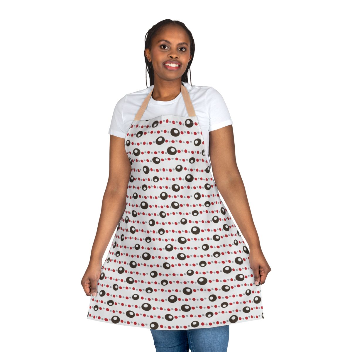 Buckeye Necklace Print Apron