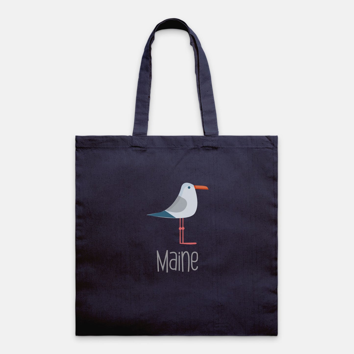 Maine Seagull Lightweight Tote Bag