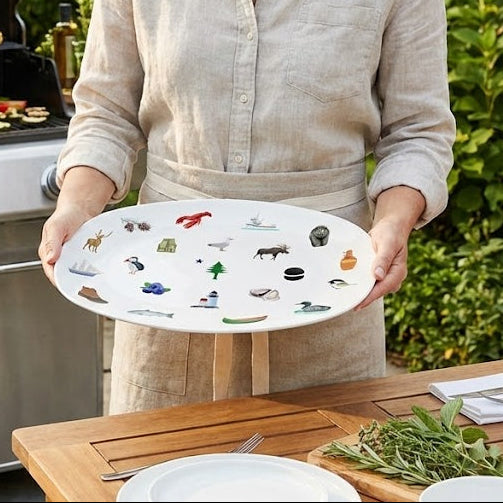 All Things Maine 10 X 14 Platter - Down East Gift Guide Dec '23