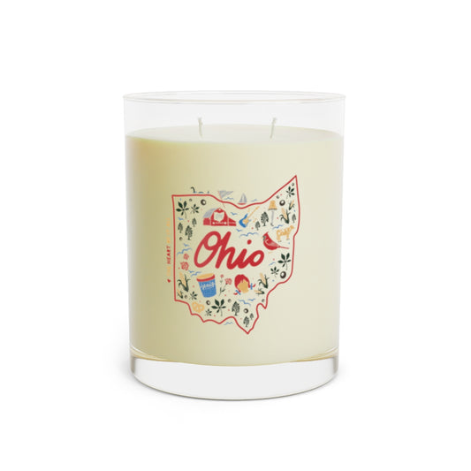 State of Ohio - Scented Candle - Full Glass, 11oz