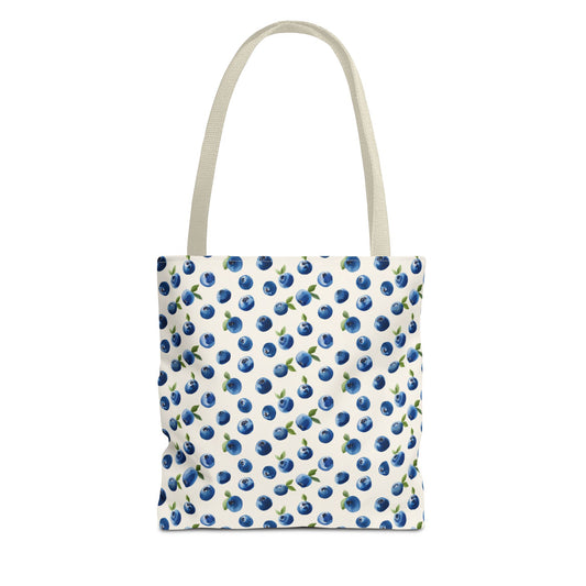 Maine Blueberry Tote Bag 3 Sizes, 2 Handle Options