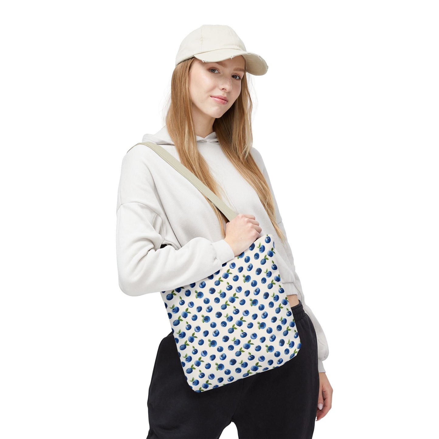 Maine Blueberry Tote Bag 3 Sizes, 2 Handle Options