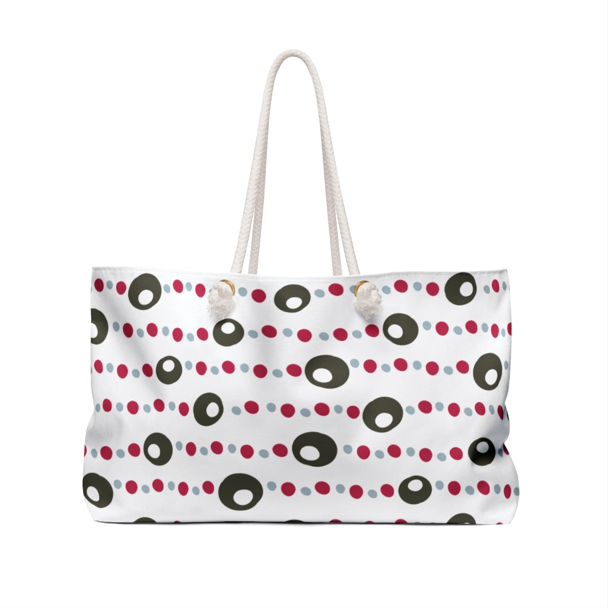 Ohio Buckeye Necklace Pattern Tote